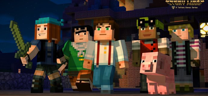 WIN 1 of 4 copies of Minecraft Story Mode