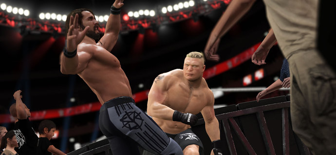WWE 2K17 Preview Backstage brawls create-an-entrance-video and Goldberg