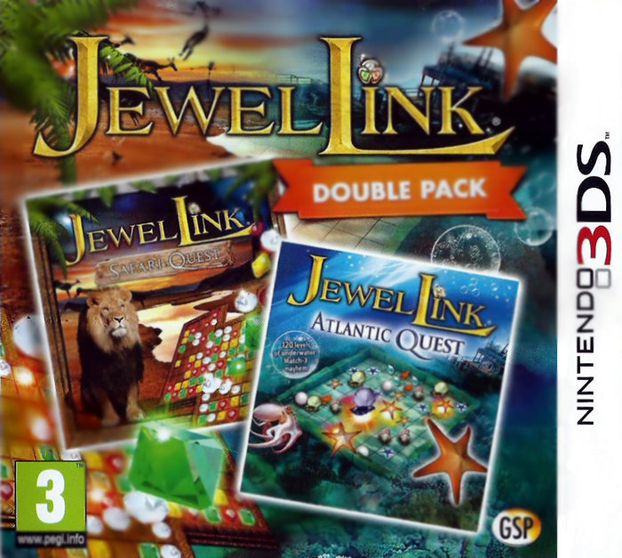 Jewel Link Double Pack: Atlantic Quest and Safari Quest boxart