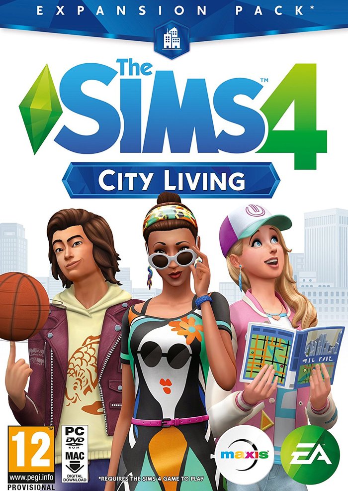 The Sims 4: City Living boxart