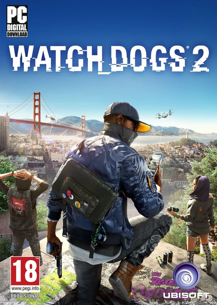 Watch Dogs 2 boxart