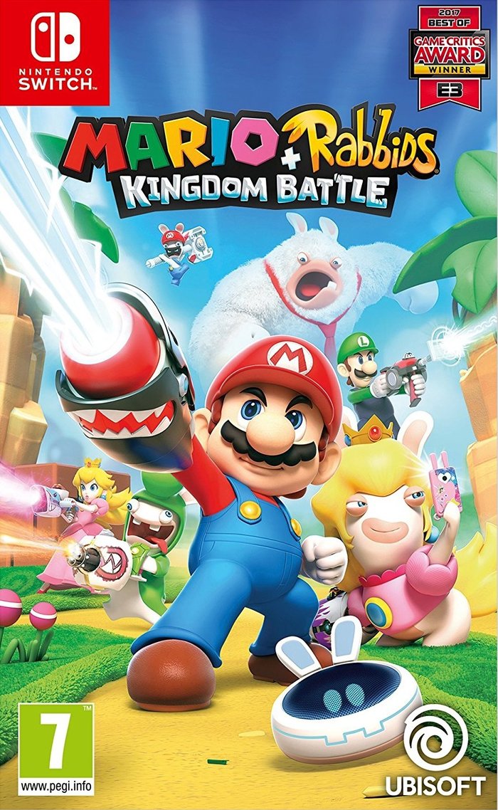 Mario + Rabbids: Kingdom Battle boxart