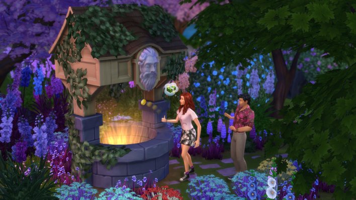 The Sims 4 Romantic Garden Stuff Screenshot