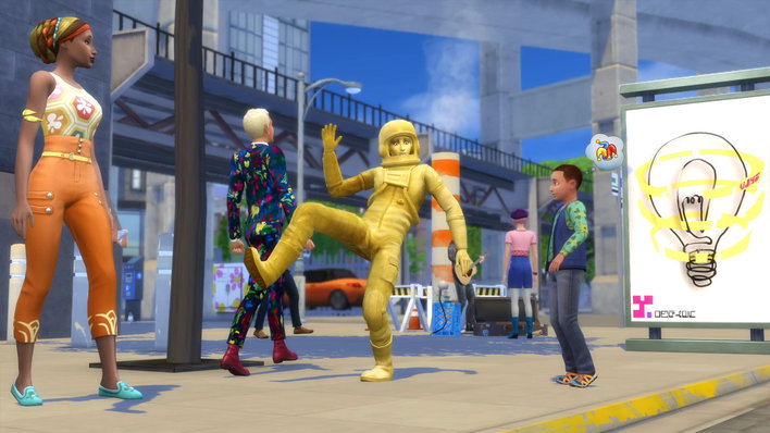 The Sims 4 City Living Screenshot
