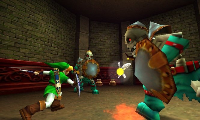The Legend of Zelda Ocarina of Time 3D Screenshot