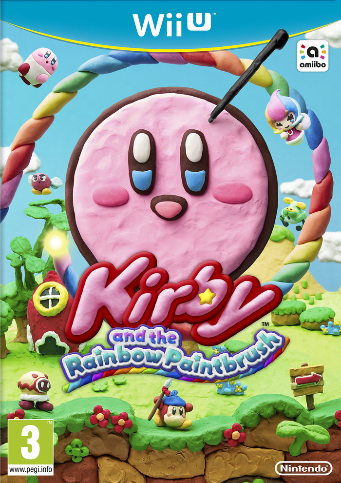 Kirby and the Rainbow Paintbrush boxart