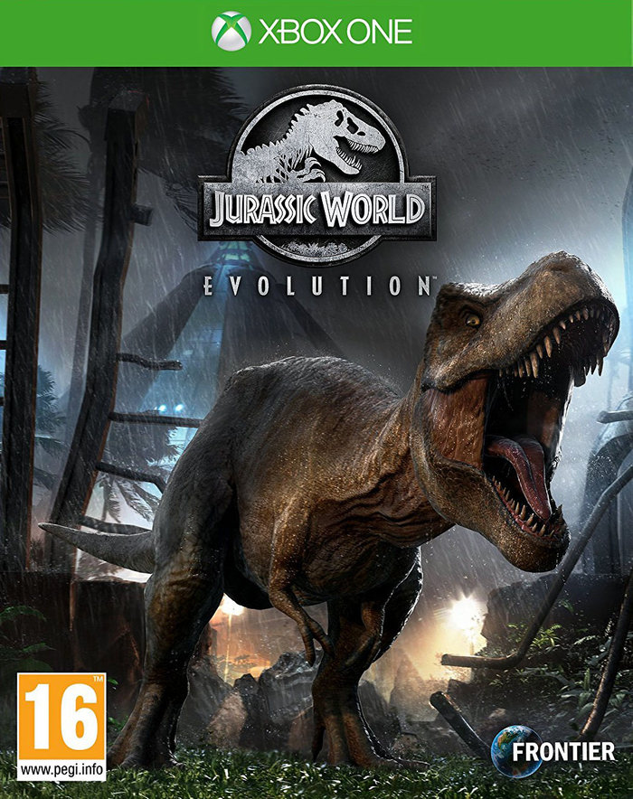 Jurassic World Evolution boxart