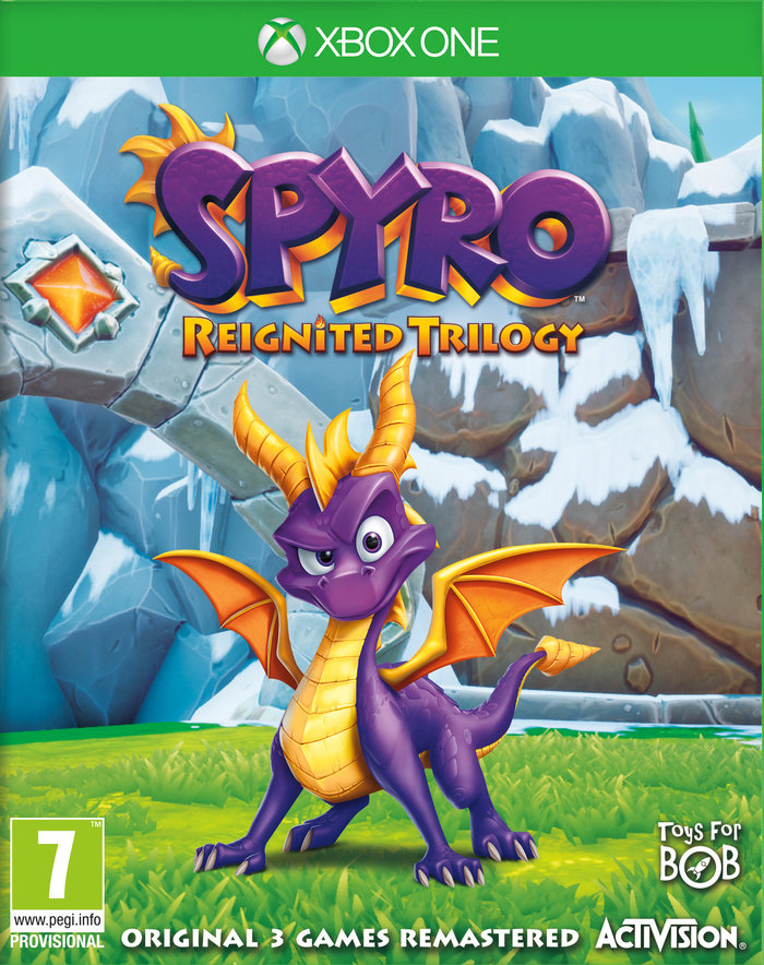 Spyro Reignited Trilogy boxart