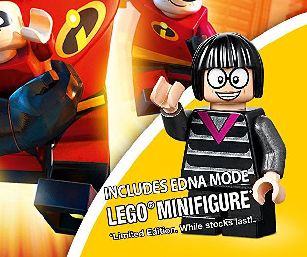 LEGO Os Incríveis - Edna Moda Minifigure